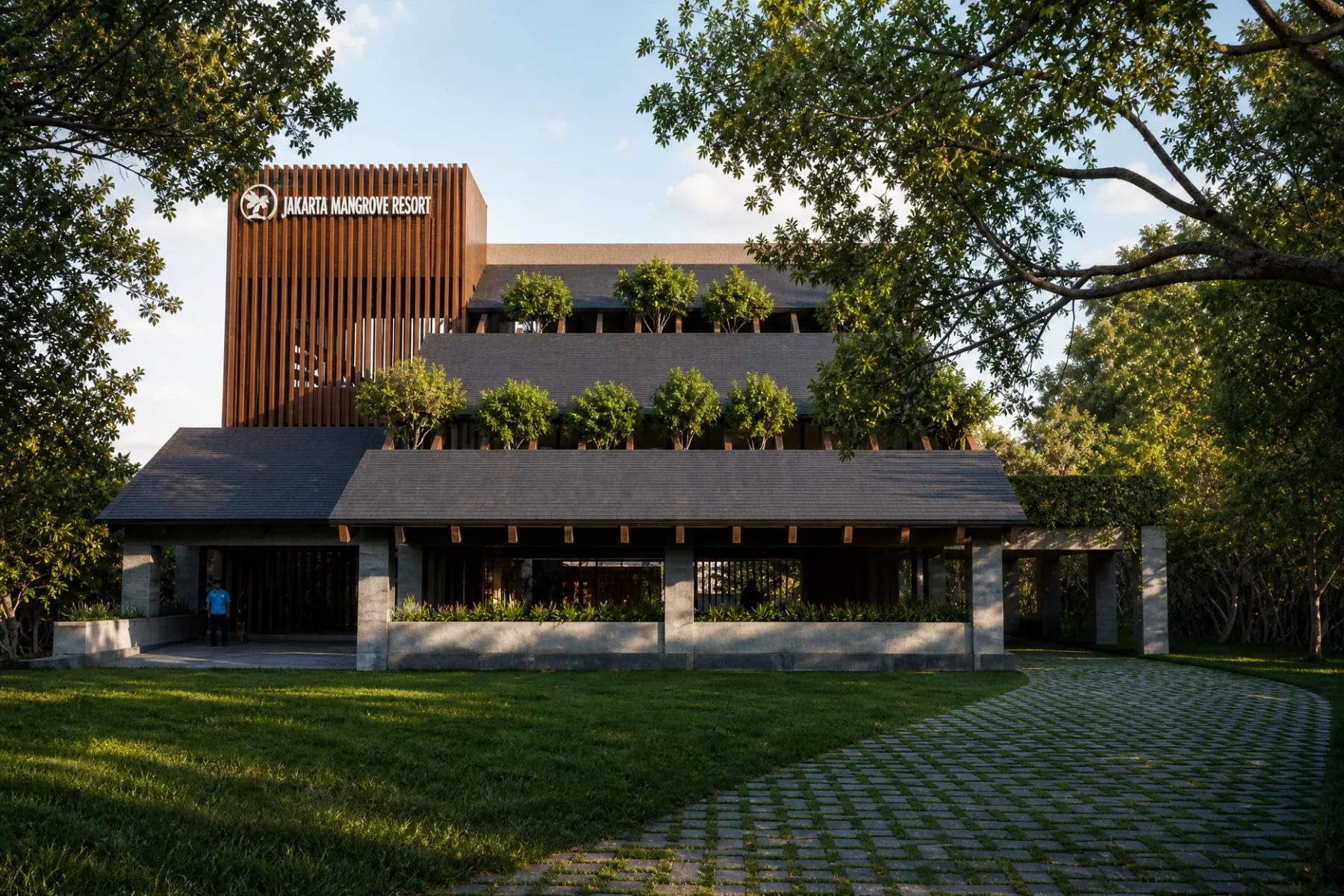 Jakarta Mangrove Resort Conceptual Masterplan