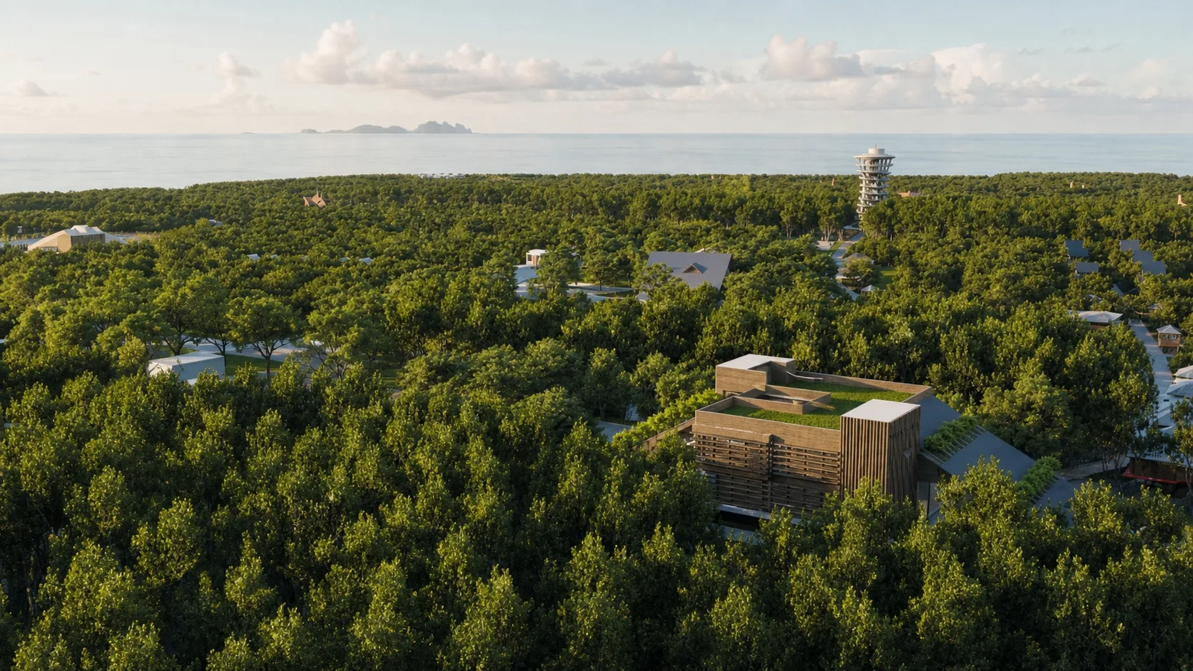 Jakarta Mangrove Resort Conceptual Masterplan