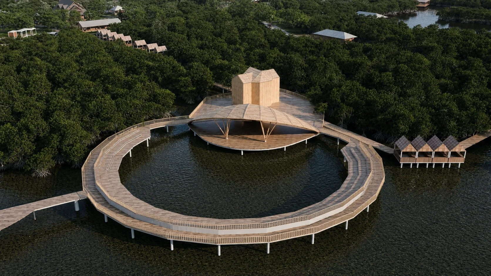 Jakarta Mangrove Resort Conceptual Masterplan