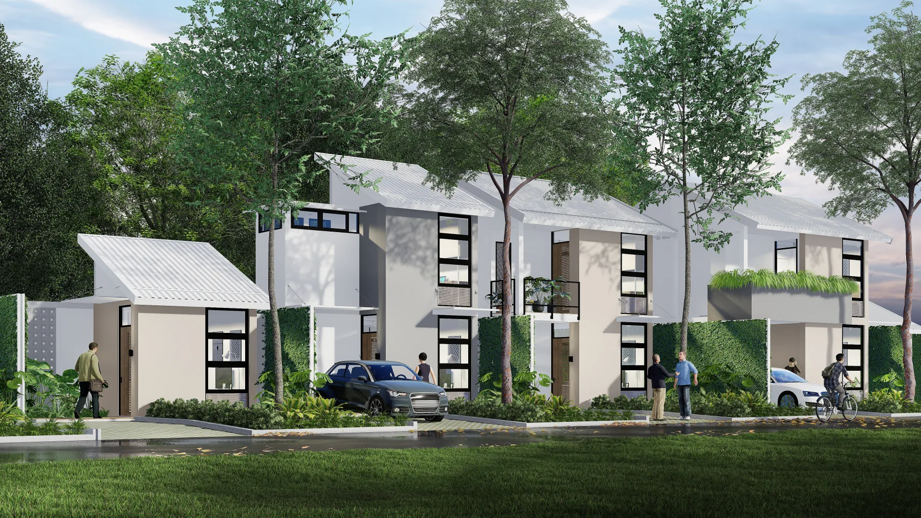 Netro, a Smart Net Zero and Growing Modular House