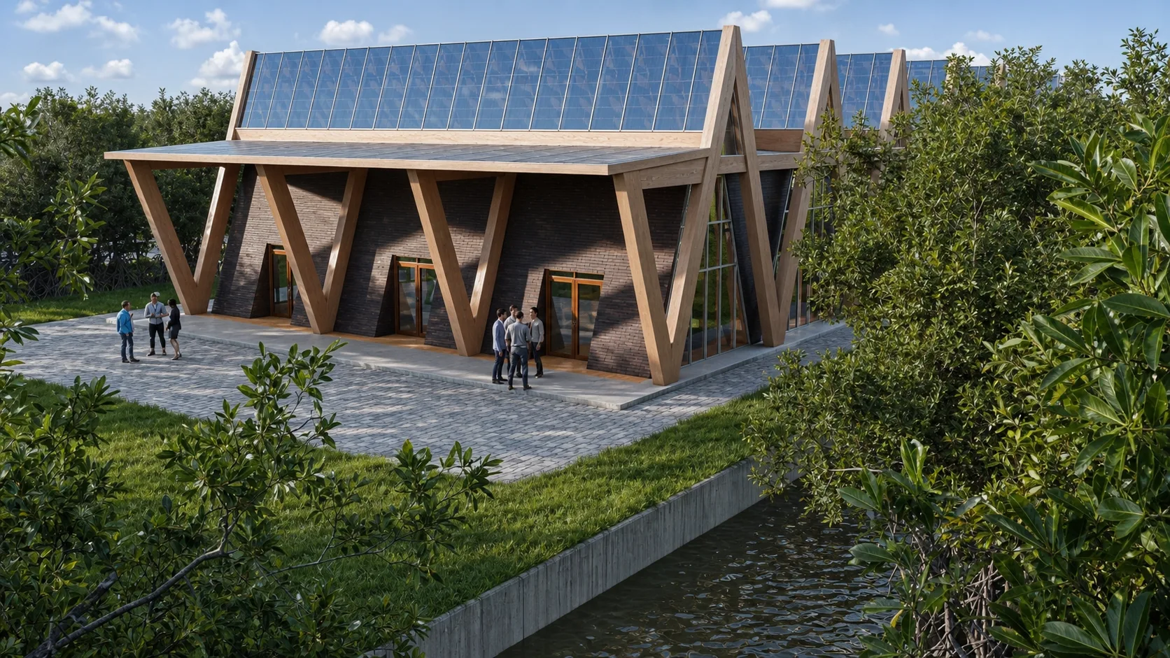 Jakarta Mangrove Resort Conceptual Masterplan
