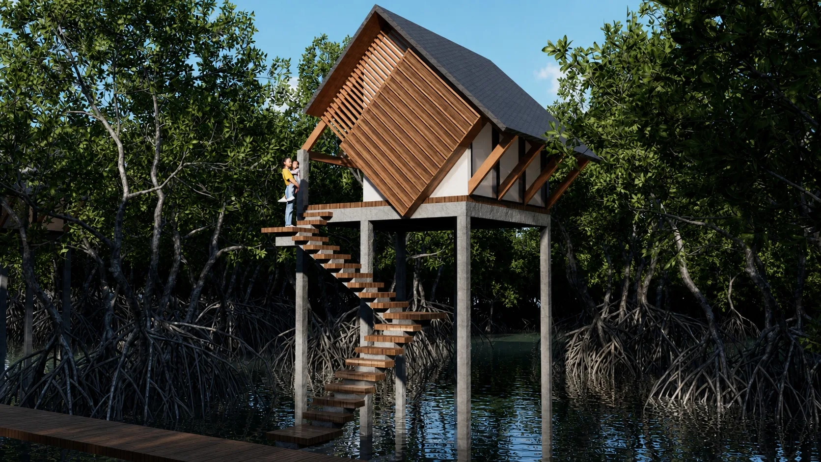 Jakarta Mangrove Resort Conceptual Masterplan
